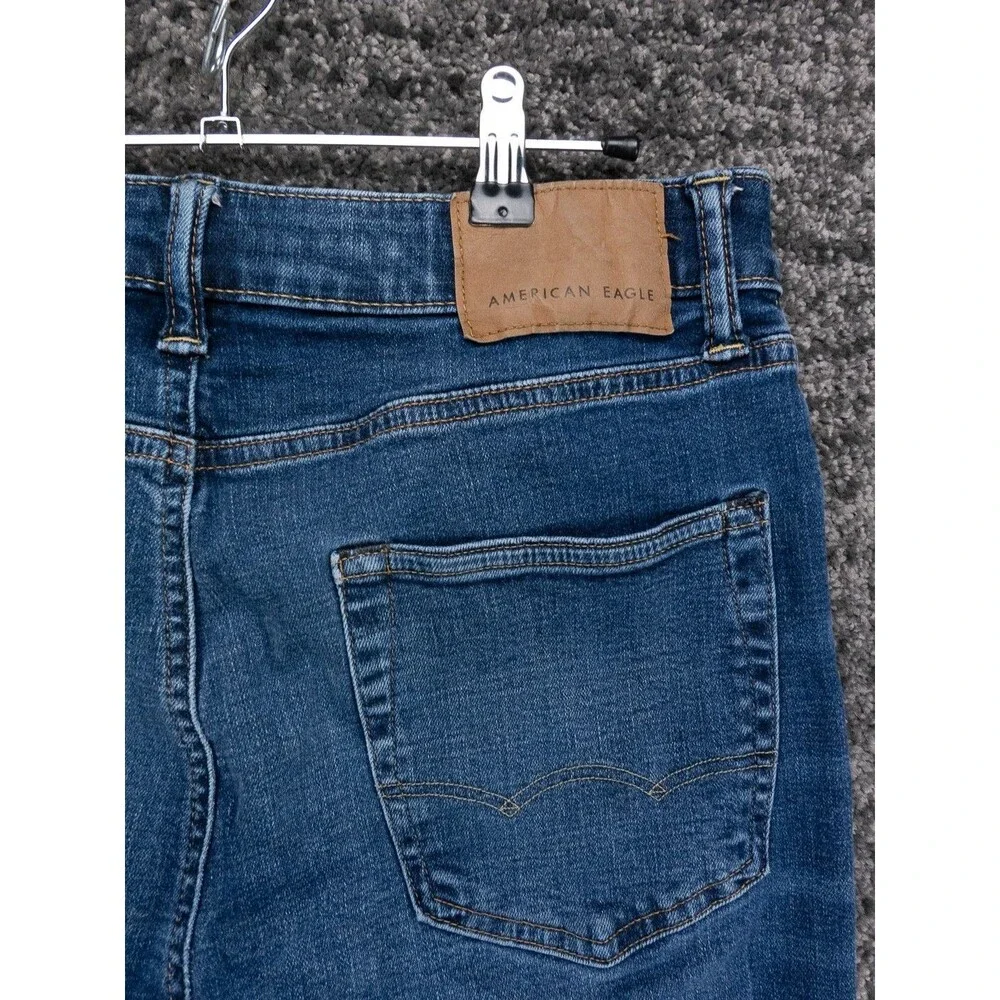 American Eagle Jeans Mens 31x32 Actual 31x31 Blue Original Bootcut Stretch Denim